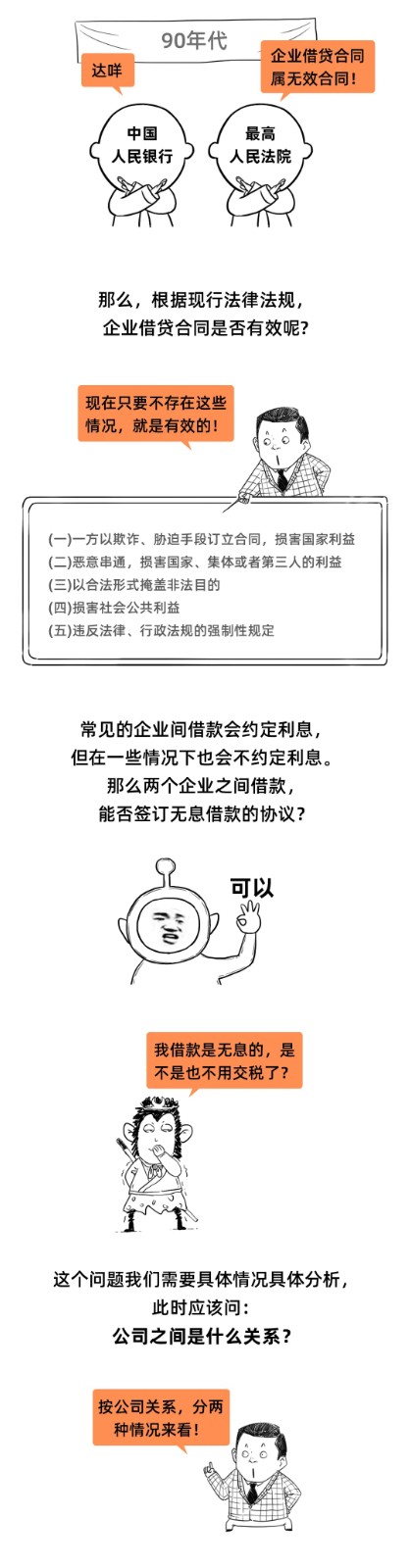 企業(yè)之間借款，可以簽訂無息借款的協(xié)議嗎？這是我見過最好的回答！